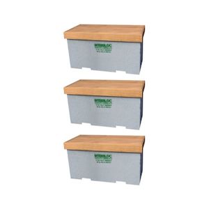 Concrete Bollard: 3 x 1200 BollardBloc