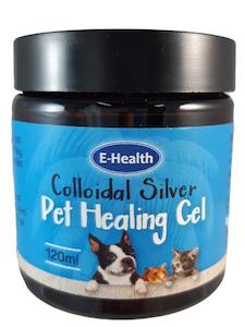 Colloidal Silver Gels Balms: Colloidal Silver Pet Healing Gel 120ml