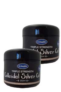 Colloidal Silver Gels Balms: Colloidal Silver Gel 250ml - 2 Pack