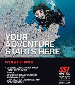 SSI Open Water Diver Dive Course