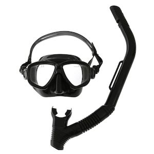 Mask: PRODIVE ADULT TWIN LENS STANDARD SILICONE MASK & SNORKEL SET