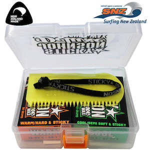 Surf: Sticky Johnson Deluxe Wax and comb set