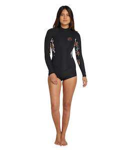 Wetsuit Surf: O'Neill Bahia 2mm Long Arm Mid Spring Girls Women Wetsuit
