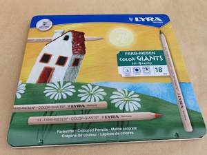 Lyra Color Giants Pencils (Tin of 18)