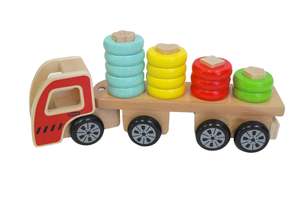 Wooden Vehicles: Discoveroo Sort & Stack Truck