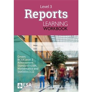 Products: ESA 3.12 L3 Reports Learning Workbook – Epsom Girls Grammar