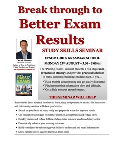 Products: Study Skill Seminar 2021 – Epsom Girls Grammar