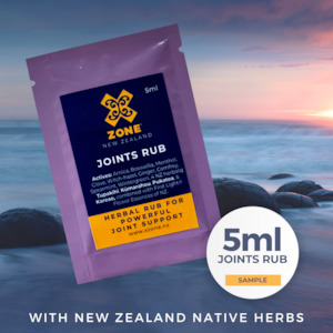 Herbal: X-ZONE JOINTS RUB - 5ml Sample
