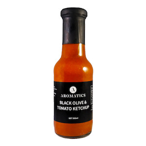 Aromatics: Aromatics Black Olive and Tomato Ketchup 300ml