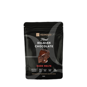 Cocoa Chocolate: Equagold Finest Belgian Chocolate 73% Dark Melts 200g