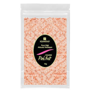 Himalayan Pink Salt: Equagold Himalayan Pink Salt Coarse 1kg