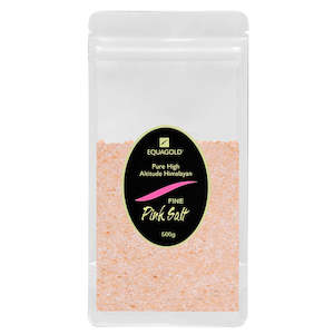 Himalayan Pink Salt: Equagold Himalayan Pink Salt Fine 500g