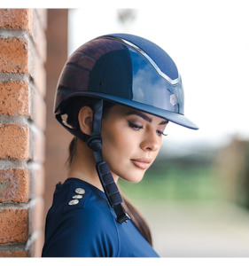 Rider Ladieswear: CHARLES OWEN KYLO SPARKLY WITH MIPS