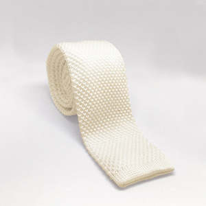 EQUETECH KNITTED COMPETITION TIES - ECRU