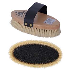 Grooming Brushes: Equerry Natural Bristle Bi Level Brush