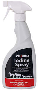 VETMAX IODINE SOLUTION SPRAY 2.5%