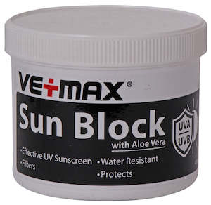 Firstaid: VETMAX SUN BLOCK CREAM