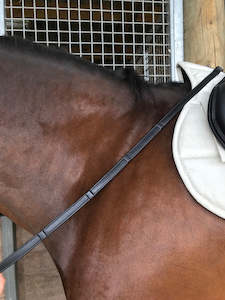 Brand Eventor: Eventor leather easy hold dressage reins