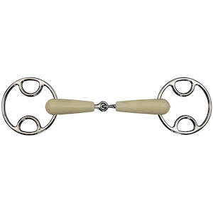 Happy mouth jointed loop end bit