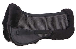 Saddles Accessories: Cavallino lambs wool  grip half pad