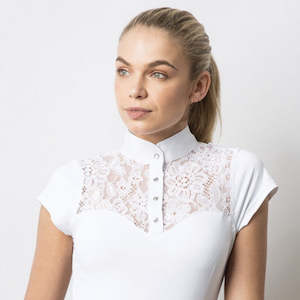 Rider Ladieswear: Equetech FLORENCE LACE COMPETITION SHIRT