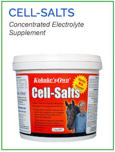 Kohnkes Own: Cell salts ® Kohnke's Own