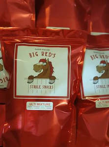 Big Reds: Big Red's stable snacks