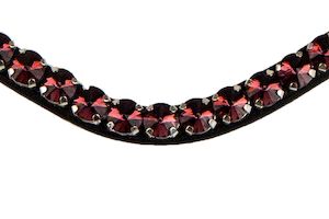 Products: Browband Bold Merlot – Equestrio Style
