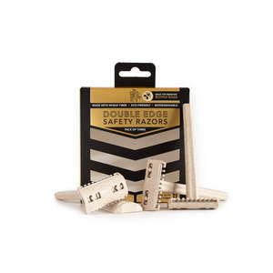 Hairy Pony: Hairy Pony Double Edged Safety Razors -3 Pack