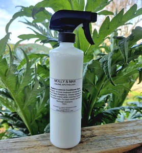 Molly Max: Raspberry Leave-in Conditioner Spray