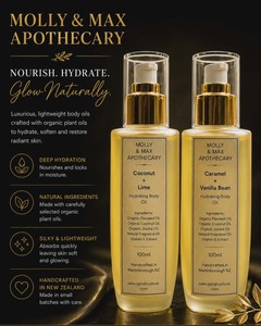 Molly Max: Molly & Max Hydrating Body Oil