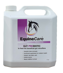 Products: EquineCare Probiotic Gut Prebiotic – 4L Refill + FREE 1L Dual-Chamber Bottle