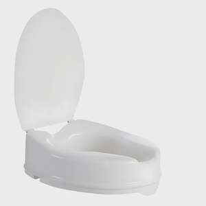 Raised Toilet Seat with Lid - 150mm