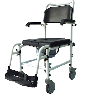 Mobile Shower Commode- Goldfern