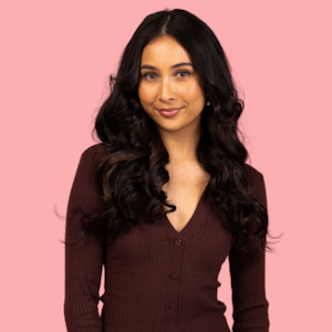Clip In Extensions: 20" Clip-In Off-Black #1B