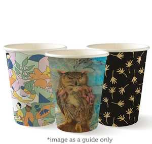 Products: 390ml / 12oz (90mm) Art Series Single Wall BioCup
