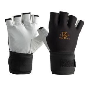 Anti-Vibration Leather Glove, Wrist Support Half Finger - BG471-01 – ergogo