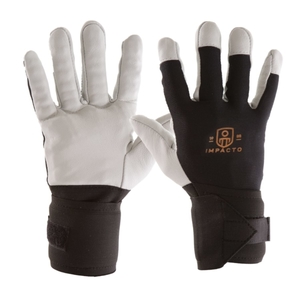 Anti-Vibration Leather Glove with Wrist Support Full Finger - BG473 – ergogo