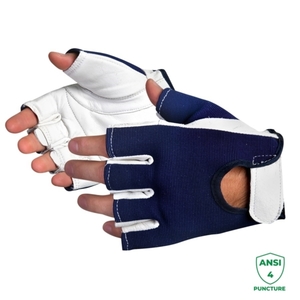 Products: Vibration-Dampening Leather Half Finger Gloves - VIBGHFV – ergogo