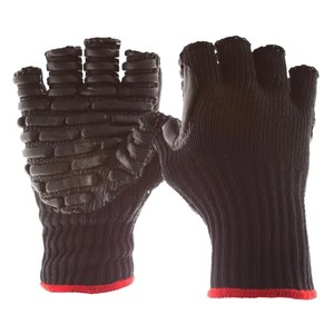 BlackMaxx Touch Anti-Vibration Half Finger Glove - VI474 – ergogo