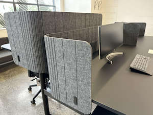 Acoustics: Bend Acoustic Desk Panels