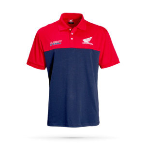 Honda hrc-navy-red-polo