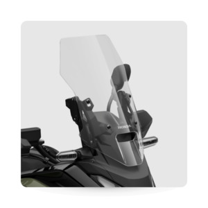 Motorcycle Accessories: NC750X Tall Windscreen
