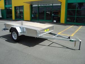 Trailers: Kea K844X Single Axle Heavy Duty Trailer