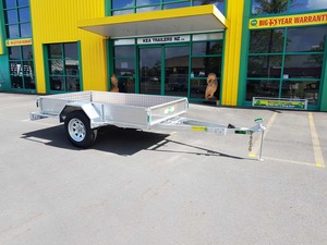 Trailers: Kea K844T Single Axle Heavy Duty Tipping Trailer