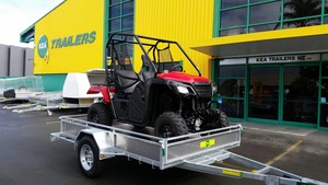 Trailers: Kea K96ST Single Axle Heavy Duty Tipping Trailer