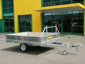 Trailers: Kea K86FD Flat Deck Trailer
