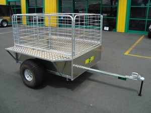 Trailers: Kea K538 Farm Bike Trailer