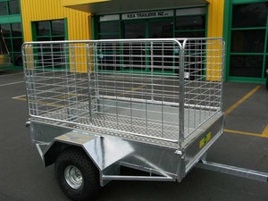 Trailers: Kea K64SF Farm Bike Trailer