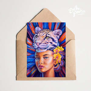 Clouded Mind Greeting Card